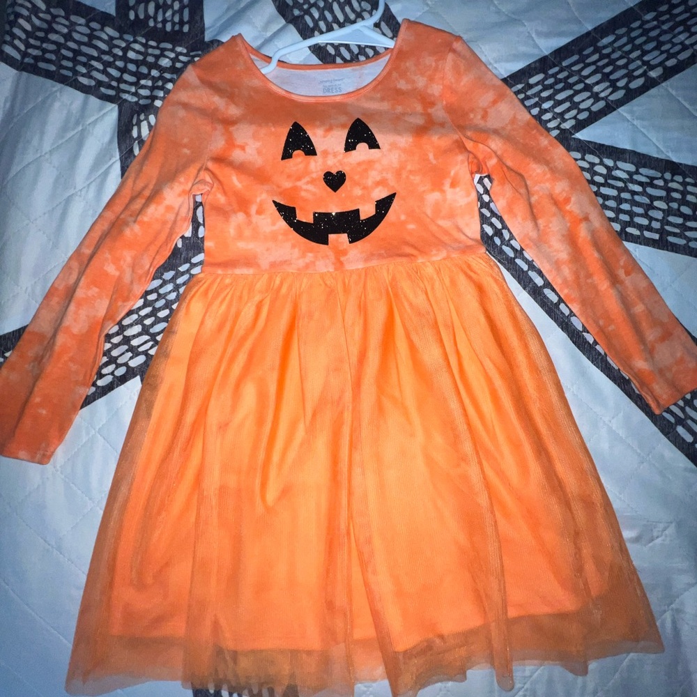 Jumping Beans Orange Jack-O'-Lantern Kids Costume